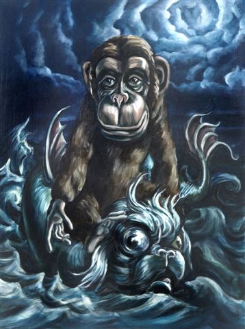 Monkey, Dolphin and Fork